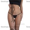 Tanga Colaless Desmontable Negra